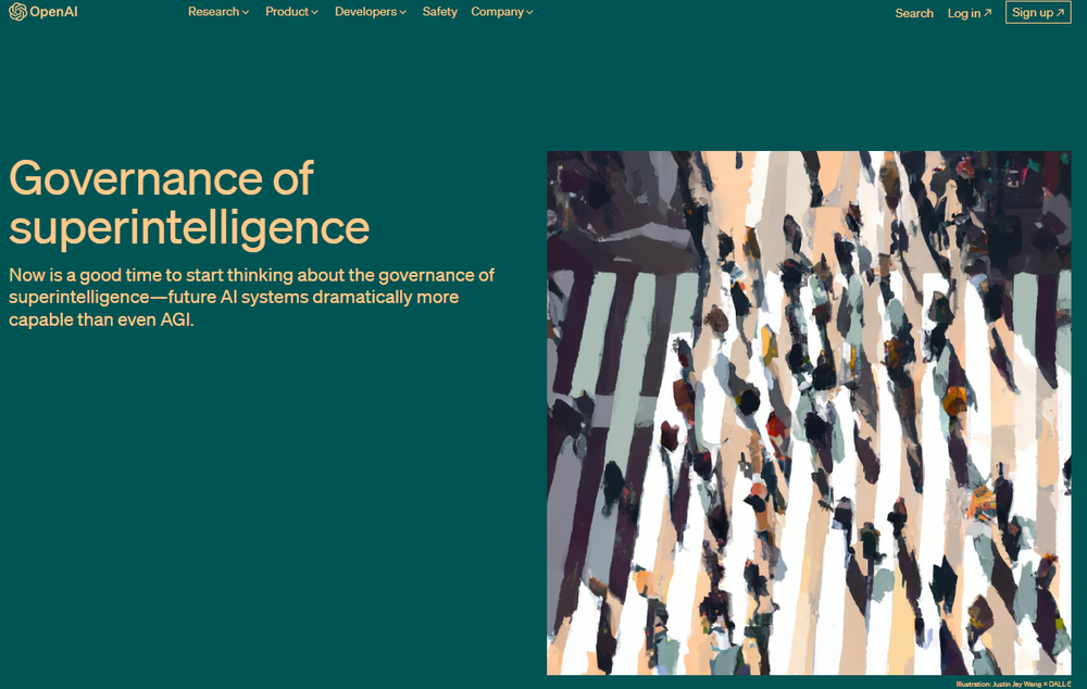Governance of superintelligence