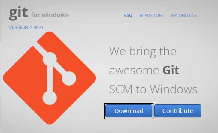 Git for windows - download