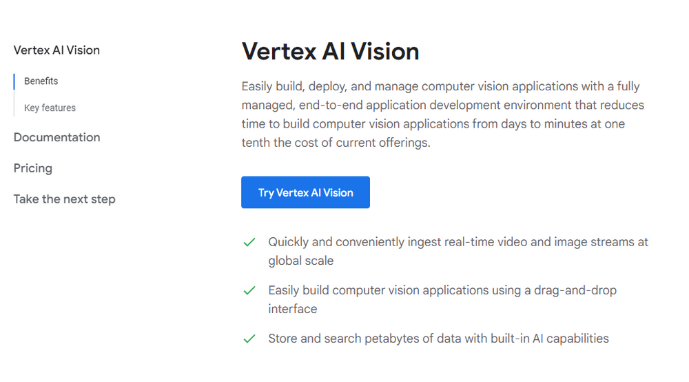 Vertex AI Vision - Try it out