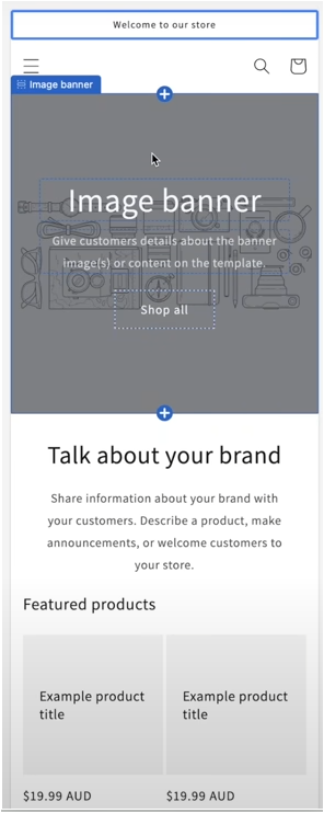 Shopify: Customize your Store