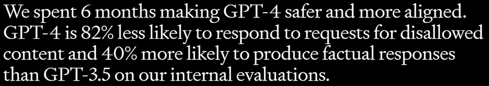 GPT-4 is 40% Better than GPT 3.5