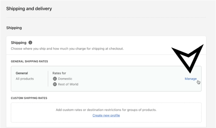 Shopify: Shipping and Delivery