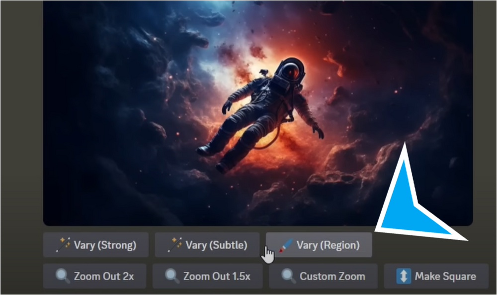 Midjourney Vary (Region) Feature